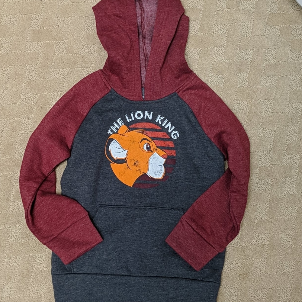 NEW w/o tags. Super soft Lion King hoodie. Sz 5